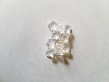 Plaquettes de nez en silicone souple (5 paires)