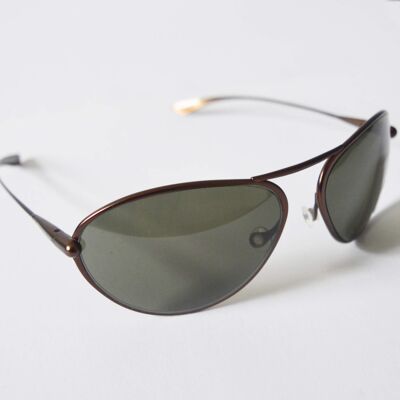 Tropo – Brunello Titanium Frame Polarized Sunglasses