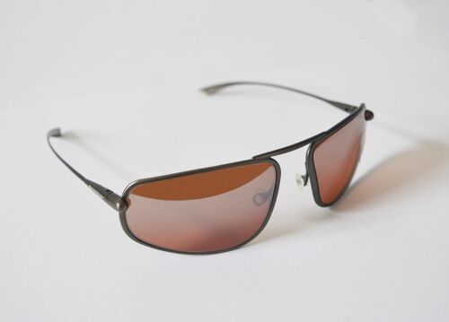 Strato – Gunmetal Titanium Frame Silver Gradient Mirror Copper/Brown Photochromic Sunglasses