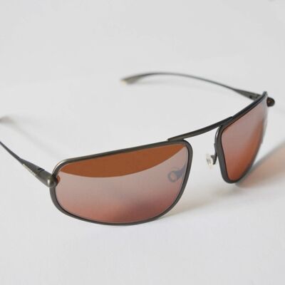 Strato – Gunmetal Titanium Frame Silver Gradient Mirror Copper/Braun Photochromic Sonnenbrille