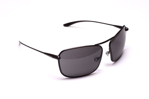 Iono – Graphite Titanium Frame High-Contrast Sunglasses