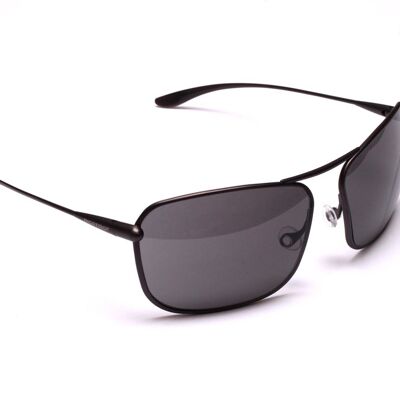 Iono – Graphite Titanium Frame High-Contrast Sunglasses