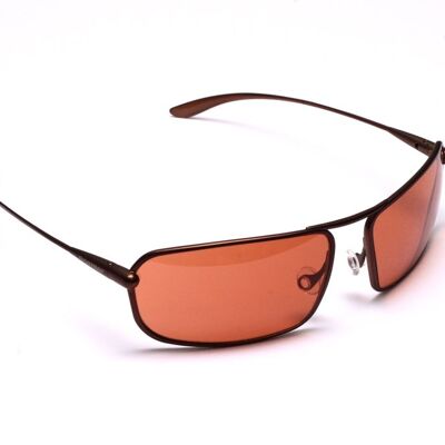 Meso – Gafas de sol fotocromáticas Brunello Titanium Frame Cobre/Marrón