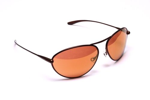 Tropo – Brunello Titanium Frame Gold Mirror Copper/Brown Photochromic Sunglasses