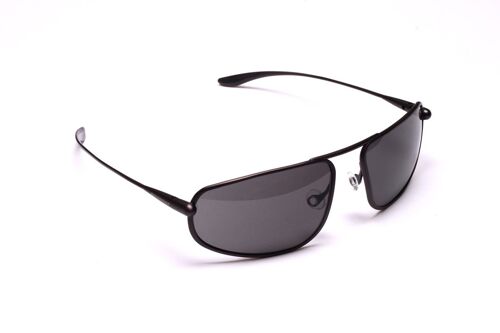 Strato – Graphite Titanium Frame High-Contrast Sunglasses