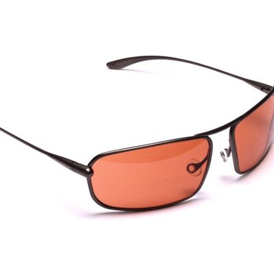 Meso – Gafas de sol fotocromáticas con montura de titanio bronce