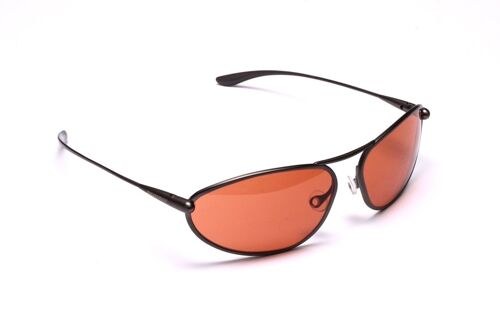 Exo – Gunmetal Titanium Frame Copper/Brown Photochromic Sunglasses
