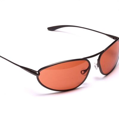 Exo – Gunmetal Titanium Frame Copper/Brown Photochromic Sunglasses