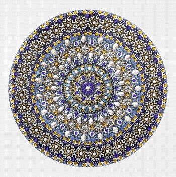 Diamant Peinture Mandala Ensemble 2 10