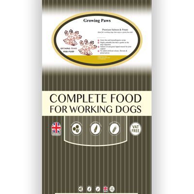 Salmon & Potato Dog Food - Grain Free (15KG)