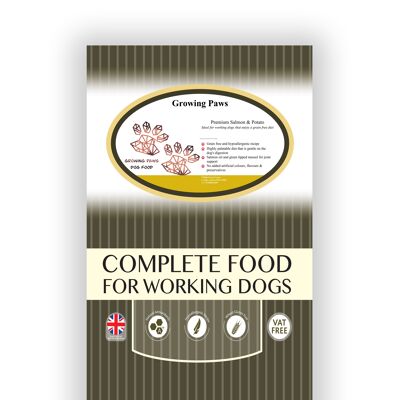 Salmon & Potato Dog Food - Grain Free (15KG)