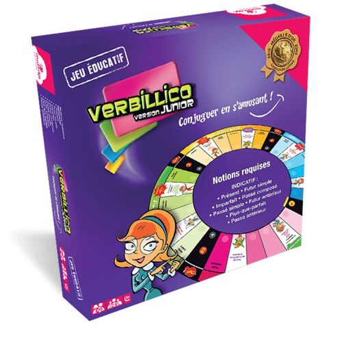 Verbillico Junior - jeu pour apprendre la conjugaison en s'amusant !