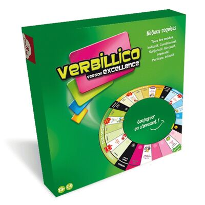 Verbillico Excellence, ein Spiel zur Wiederholung aller Zeiten der französischen Konjugation