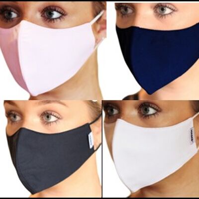 Reuseable Face Masks (nanotech technology, 3 layered masks)