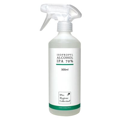 The Pro Hygiene Collection Isopropyl Alcohol IPA  (70% Alcohol) 500ml
