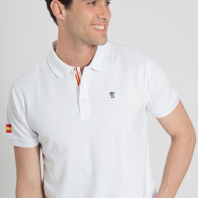 Polo Blanc Espagne 1