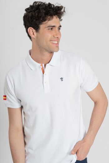 Polo Blanc Espagne 1 1