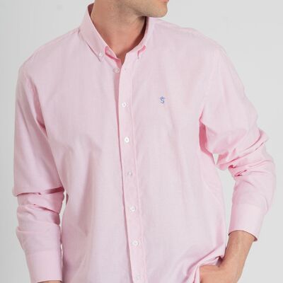 Camicia Oxford rosa