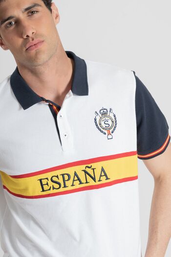 Polo Blanc Espagne 2 4