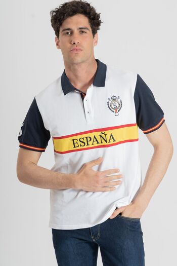 Polo Blanc Espagne 2 5