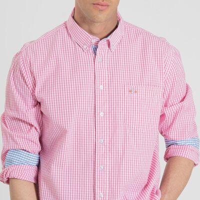 Vichi Pink Shirt With Pocket