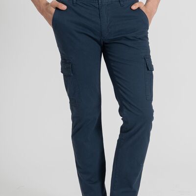 Pantaloni cargo blu scuro