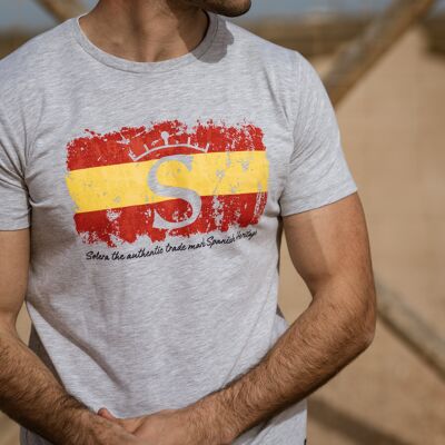 Camiseta Gris Melange 3