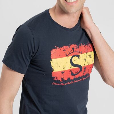 Tee-shirt bleu marine 5