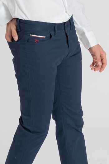 Pantalon Bleu Marine 5 Poches 1