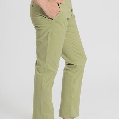 Pantalon Chino Verde