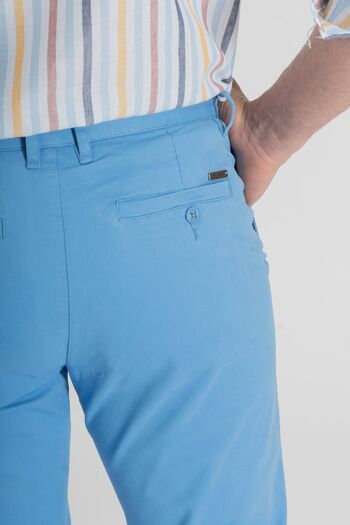 Pantalon Chino Bleu 3