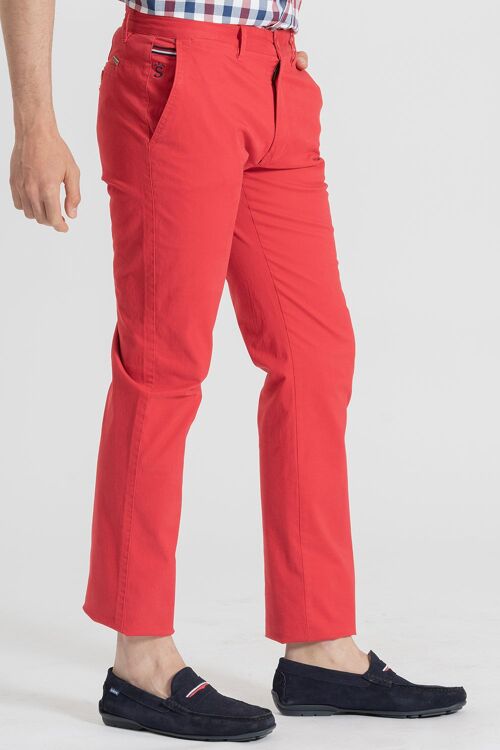 Pantalon Chino Rojo