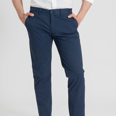 NAVY CHINESE TROUSERS