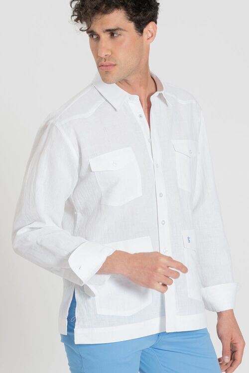 Camisa Guayabera Blanca