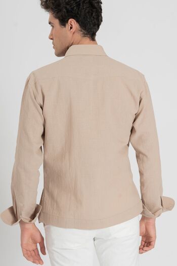 Chemise Guayabera Beige 2