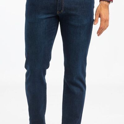 Pantaloni in denim scuro