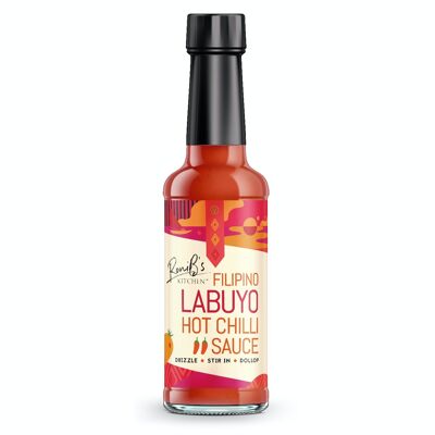 Labuyo scharfe Chilisauce | 150ml | Scharfe Soße, die Sie für jedes Gericht verwenden können