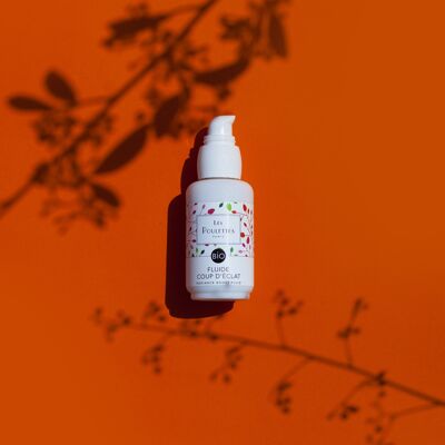 Fluido potenziatore di luminosità certificato Bio Cosmos Organic by Ecocert