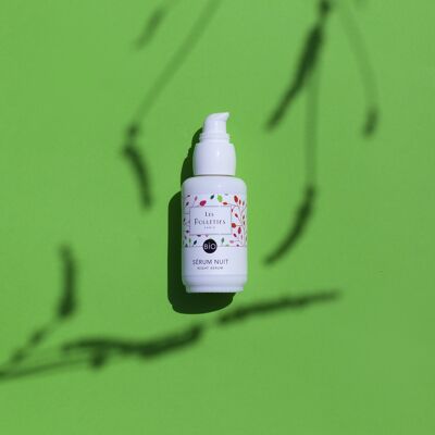 Nachtserum zertifiziert Bio Cosmos Organic von Ecocert