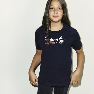 Kinder T-Shirt 6 Kurzarm Navy