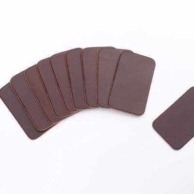 Chocolate Buttero Tag Blanks, 10 pack