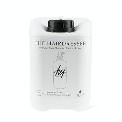 HEJ ORGANIC Shampoo Ricarica per la Cura Quotidiana del Parrucchiere 5l