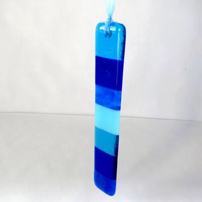Riva fused glass hanging - Water / SKU330