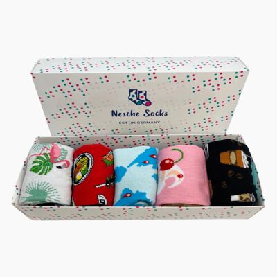 Socken Flamingo Socken Box