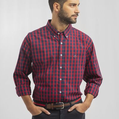 Camicia a quadri rossa 1
