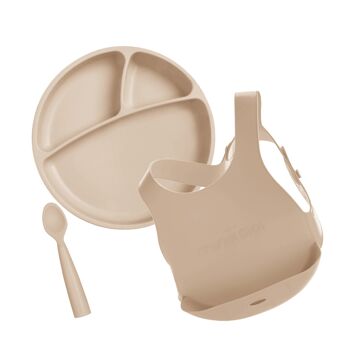 *ENSEMBLE D'ALIMENTATION BUBBLE MINIKO BEIGE