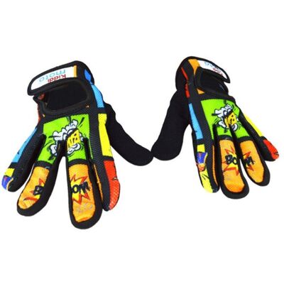 Comic Full Finger Cycling Gloves