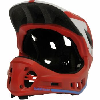 Casque Intégral IKON - Rouge/Bleu 6