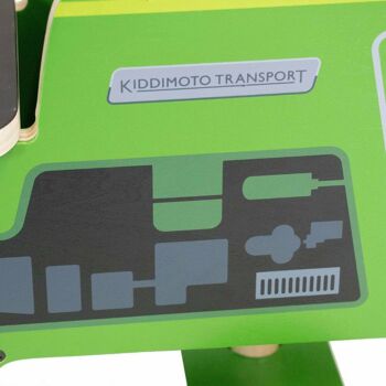 Kiddimoto Tracteur en bois 5