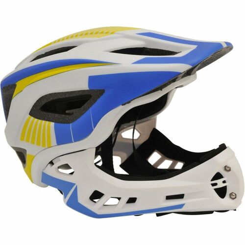 IKON Full Face Helmet - White/Blue